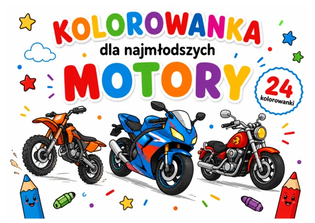 Kolorowanka motocykle dla najmłodszych.png